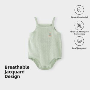 TONGLIANCHUXIN | Summer Lightweight Cotton Belly Cover Baby Bodysuit