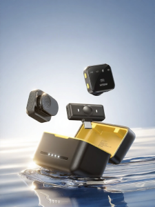 XISEM | Clip-On Wireless Microphone for Singing Live Streaming Video Recording Dual-Use