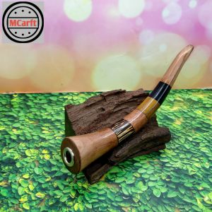 ☘️ MAHEN CRAFT ☘️ Cangklong Once pipa kayu setigi model terompet C13