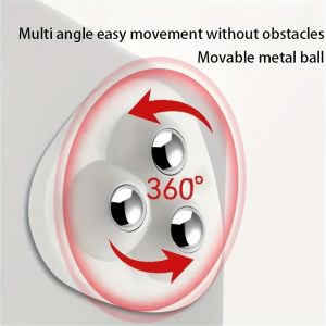 12 Pcs Self-Adhesive 360° Swivel Caster Wheels Mini Rolling Casters with Stainless Steel Bearings No-Drill Silent Wear