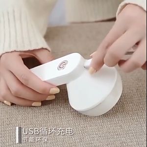 Electric Lint Remover USB Rechargeable Fabric Sweater Smart Lint Shaver Cleaner Hairball Trimmer Fabric Sweater Clothes Remover