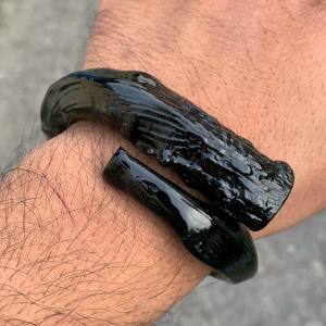 Gelang akar bahar murah elgan natural asli murah hitam