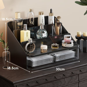 Dust-proof High Capacity Cosmetic Organizer