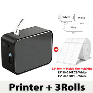 Marklife P15 Label Printer Mini Portable Printer Ink Self-Adhesive Stickers Printer For Office/Kitchen/School/Price/Tag/Sticker