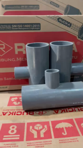 FITTING RUCIKA - TEE UKURAN  2\" x 3/4\" TIPE ( AW)  / PERTIGAAN PIPA / FITTING PIPA