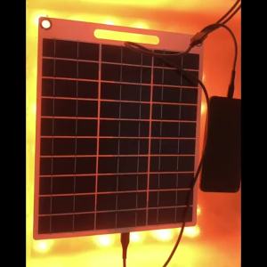 Water Resistant Portable 15W 20W Solar Panel 5V Dual USB Fast Charger Outdoor Emergency Power Charger for Camping Hiking RV