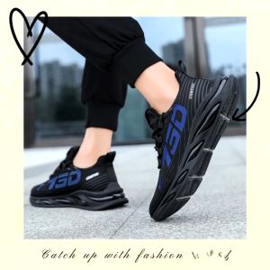 HB รองเท้า รองเท้าผู้ชาย รองเท้าผ้าใบผู้ชาย รองเท้ากีฬา รองเท้าวิ่ง รองเท้ากีฬาผ้าตาข่ายเบาสบาย พื้นนุ่มกันน้ำและกันลื่น สบายเท้า รองเท้าแฟชั่นผู้ชาย ไซส์ 39-44