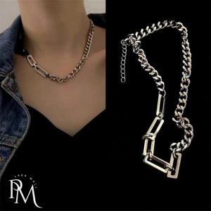 PM1988⚡พร้อมส่ง💯 สร้อยคอโซ่ ไทเทเนียม ไม่ลอก ไม่ดำ ใส่ได้ทั้งชายหญิง สร้อยคอแฟชั่น สร้อยคอเท่ๆ