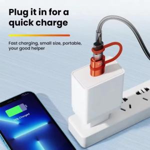 NNBILI USB3.0 Adapter USB Nam Sang Type C NữOTG Có Dây Buộc 6A Sạc Nhanh 10Gbps Truyền Dữ Liệu Cho Phụ Kiện Điện Thoại