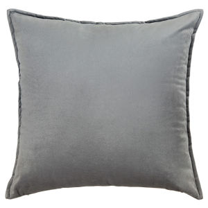 Black and White Gray Velvet Square Pillow Sofa Living Room Fancy Pure Color Accessible Luxury Back Cushion Bedside Office Cushion