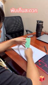 phone holde portable น้ำหนักเบา สีขาวดำหินอ่อน ที่วางโทรศัพท์มือถือ พกพาสะดวกปรับได้หลายระดับ