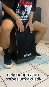 Cajon Trapesium Kahon & Kajon Drum Box Akustik Murah Ekonomis