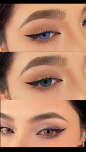 Eyeshare Soft Gray Contact Lenses Bigeyes 14.5mm FLORENCE Series Brown Natural Color Contact Lens