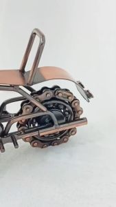 [ Woosilver ] Mô hình xe mô tô cổ điển thiết kế mạnh mẽ MHX-0095