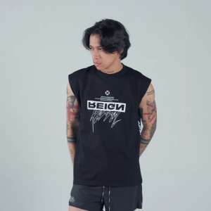 Terrel Sportswear Adapt Reign Muscle Tee Black Man