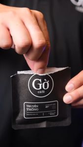 Cà phê phin giấy tiện lợi Gờ cafe