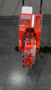 Hand Push Corn Seeder/Planter with Dual Tank