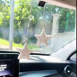 Crystal Star Premium Car Pendant