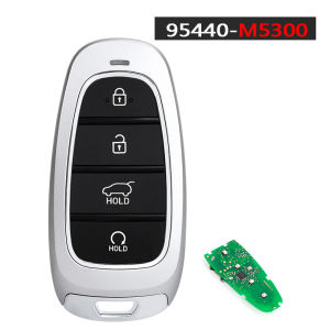 KEYECU 433MHz ID47 Chip PN: 95440-M5000 95440-M5010 M5020 95440-M5300 Keyless Go Smart Remote Key Fob for Hyundai Nexo 2019-2024