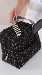 QS1483 Tas Bekal Makanan Anti Air Korean Style Cooler Bag Alumunium Foil Serbaguna Lunch Box Thermal Bag