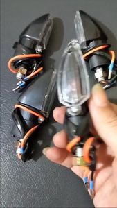(PROMO) 4PCS Lampu Sen  Nyala Kuning / Sein MINI Model Vixion New MX King Aerox R15 DLL