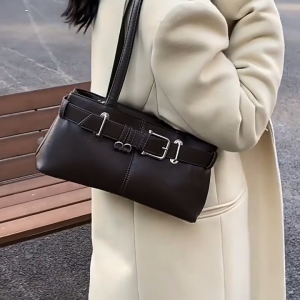 SmallAnt Tas bahu tunggal gaya Korea kelas atas dengan desain khusus tas tangan serbaguna retro untuk bepergian