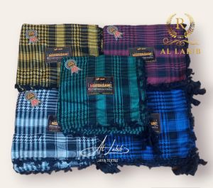 Sorban kuncir Persegi Empat Motif Jagung
