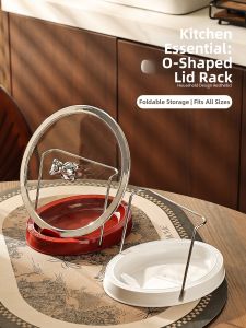 ZUNMOS | Sit-up Lid Holder Storage Rack