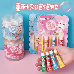 Bộ Bóng Bay Bong Bóng Phép Thuật Cho Trẻ Em - Tự Làm Bóng Bay Thổi Hơi Bằng Ống Hút 5/10/20 Quả/gói - Trò Chơi Tiệc Tùng Cho Mọi Lứa Tuổi