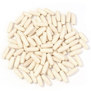 100-500pcs/lot Oval Natural Wooden Beads White Baseball Shape Loose Spacer Wood Beads For DIY Crafts Bracelet Jewelry Wholesale
