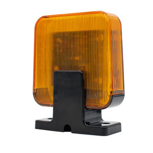 Bright LED Strobe Alert Beacon 12-256V Wide Voltage Outdoor Safety Flash Light Lamp Panoramic Visibility Wall Installed