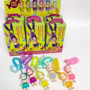 1Pc Random Sonny Angel Keychain Series Blind Box Mini Figure Backpack Ornaments Luggage Key Pendant Decoration