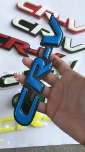 EKSTERIOR VARIASI MOBIL TULISAN EMBLEM CRV HONDA 3 DIMENSI TIMBUL