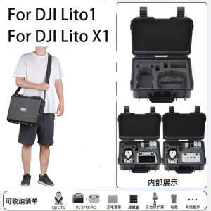 Suitable for DJI Lito X1 Drone Explosion-Proof Safety Case Lito Outdoor Portable Waterproof Storage Case