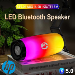 ♥Hadkan penghantaran percuma♥HP S12 pembesar suara Bluetooth tanpa wayar berkuasa kotak bunyi mudah alih Subwoofer kereta Audio Bass pemain MP3 sistem bunyi lampu LED