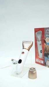 Women Electric Shaver 2-in-1 Waterproof Wet & Dry LED Display USB Rechargeable Hair Remover Full Body Bikini Trimmer for Ladies Face Underarm & Intimate Area
