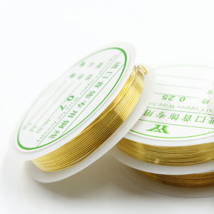 Makayo ลวดทำเครื่องประดับ DIY ร้อยลูกปัด ขนาด 1 ม้วน มี 0.2-1.0 มม. Special Copper Wire