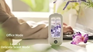 Automatic Aroma Diffuser Rechargeable Essential Oil Fragrance Machine | Digital Display Humidifier for Bedroom Home Office