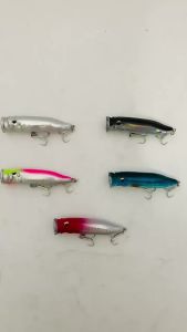 1PC 7Cm/9.4G Nổi Popper Wobbler Crankbait Mồi Nhân Tạo Cho Cá Chép Câu Cá Đại Dương Bãi Biển Sông Hồ Hồ Chứa Đá