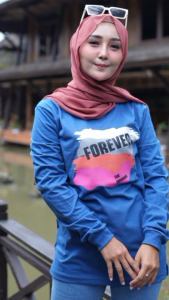 FOREVER BAJU KAOS ATASAN WANITA DEWASA LENGAN PANJANG T SHIRT WANITA BELI 4 GRATIS 1 ACAK