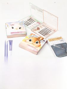 Mr.Wish Animal Series False Eyelashes Natural Looking Curling Thick Single Cluster Womens Easy to Use Fake Eyelashes