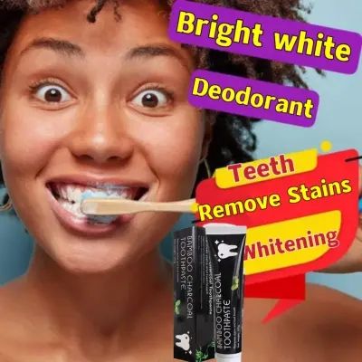 Pasta Gigi Charcoal Memutihkan Gigi Dan Membersihkan Karang Gigi -Odol Pemutih Gigi-Pasta Gigi Herbal-Pasta Gigi Charcoal Pasta Gigi Action Toothpaste-Pepsodent Pasta Gigi Pencegah Gigi Berlubang -Pembersih Perontok Karang Gigi -Pemutih Gigi105g