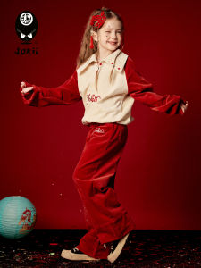 Trendy Festive Childrens Set For Spring and Autumn