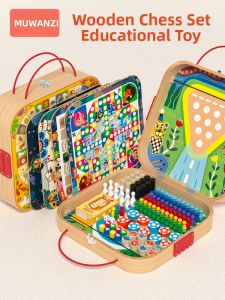 MWZ | Magnetic Multi-function Ludo & Gomoku Chess Board Games