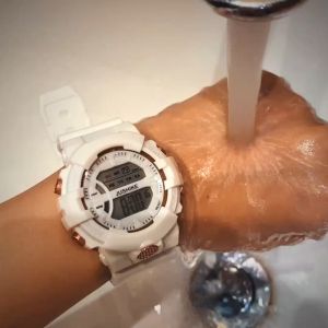 【Local stock】Lxwei Waterproof Watches Multi-color Digital Sports Multi-function Watch Internet Electronic Watch(With Free white Box)