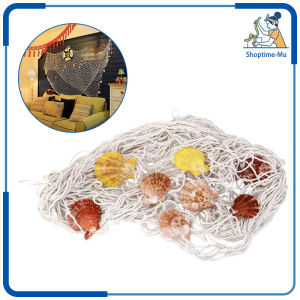 Jaring Ikan Laut Mediterania & Dekorasi Dinding Rumah 1m*2m