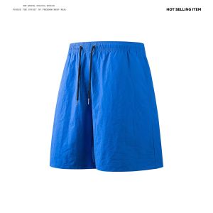 ZHUOCAN | Black Ice Silk Quick-dry Shorts Running Pants