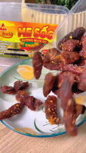 [BUY 1 GET 1] Vinafood Dried Tamarind With Sugar & Salt - Natural Goodness Sweet Salty Tangy Rich Potassium Minerals No Artificial Colors Preservatives Great Snack Anytime Anywhere 100% Natural Ingredients