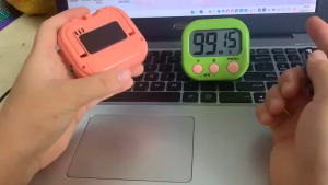 TAIDU  แฟชั่นครัวแม่เหล็กทำอาหารเบเกอรี่จับเวลาจับเวลาการเรียนรู้พิเศษอิเล็กทรอนิกส์สำหรับเด็กจับเวลาการจัดการเวลา