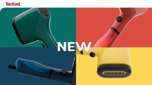 Tefal 1300W Pure Pop Handheld Garment Steamer | DT2026 DT2024 DT2022 DT2020 (Seterika Baju Iron Household Steam Iron Dry Iron Household Appliance 熨斗 15s Fast Heat Steam Up)